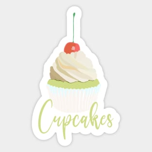 Cupcake Foodies Sticker